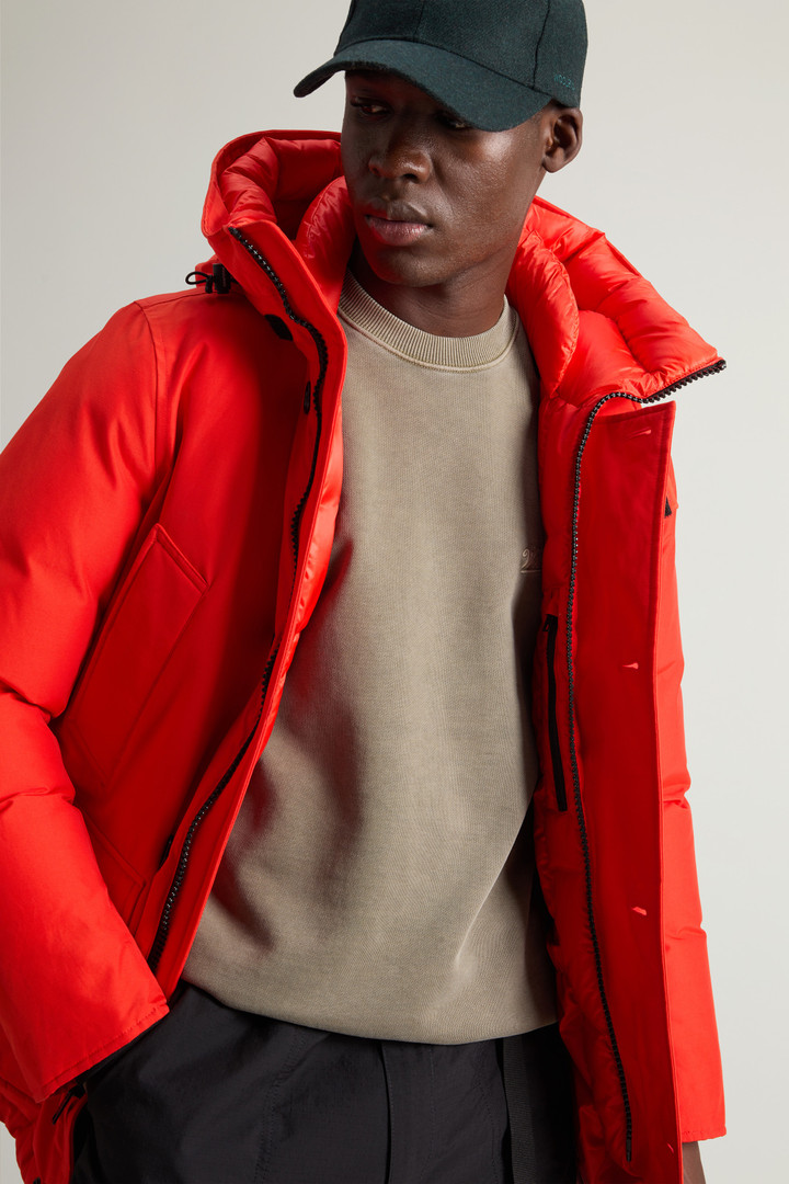 Arctic Anorak in Ramar Cloth Orange photo 4 | Woolrich