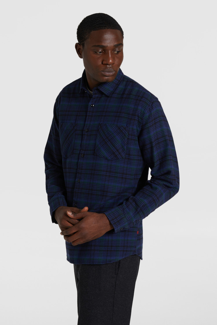 Chemise classique en flanelle