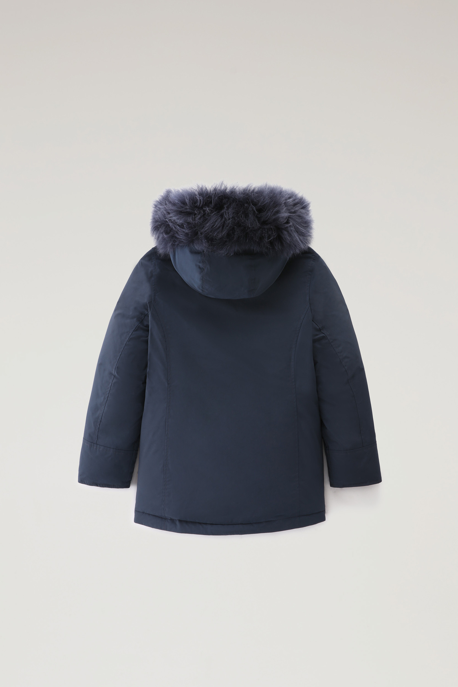 Luxury Arctic Parka en Urban Touch pour fille avec fourrure de cachemire bleu photo 2 | Woolrich