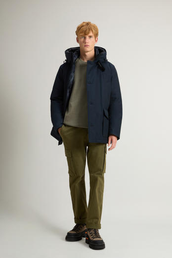 Arctic Anorak in Ramar Cloth Blue | Woolrich