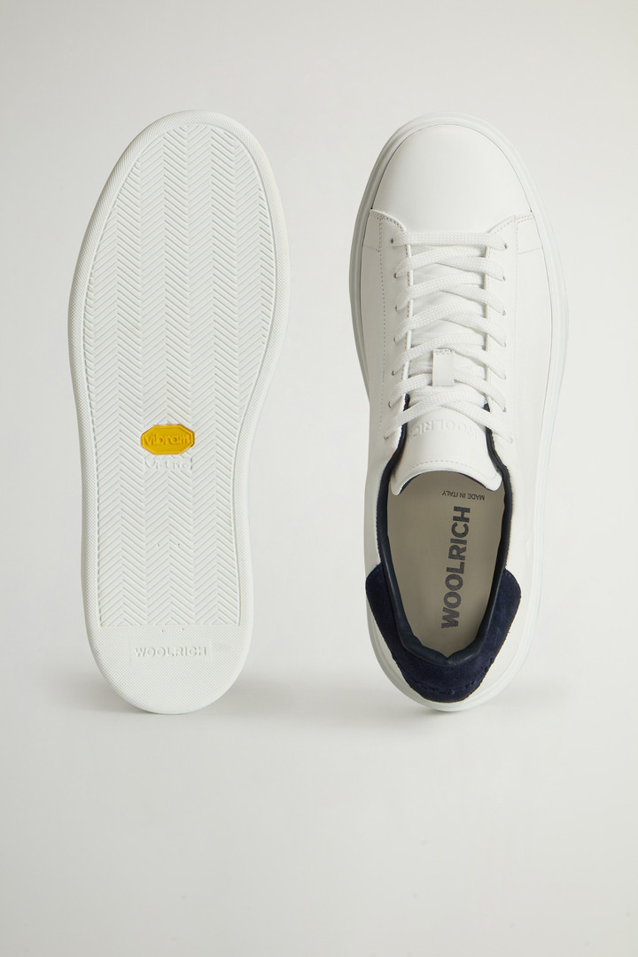 Classic Court-sneakers van leer Wit photo 4 | Woolrich