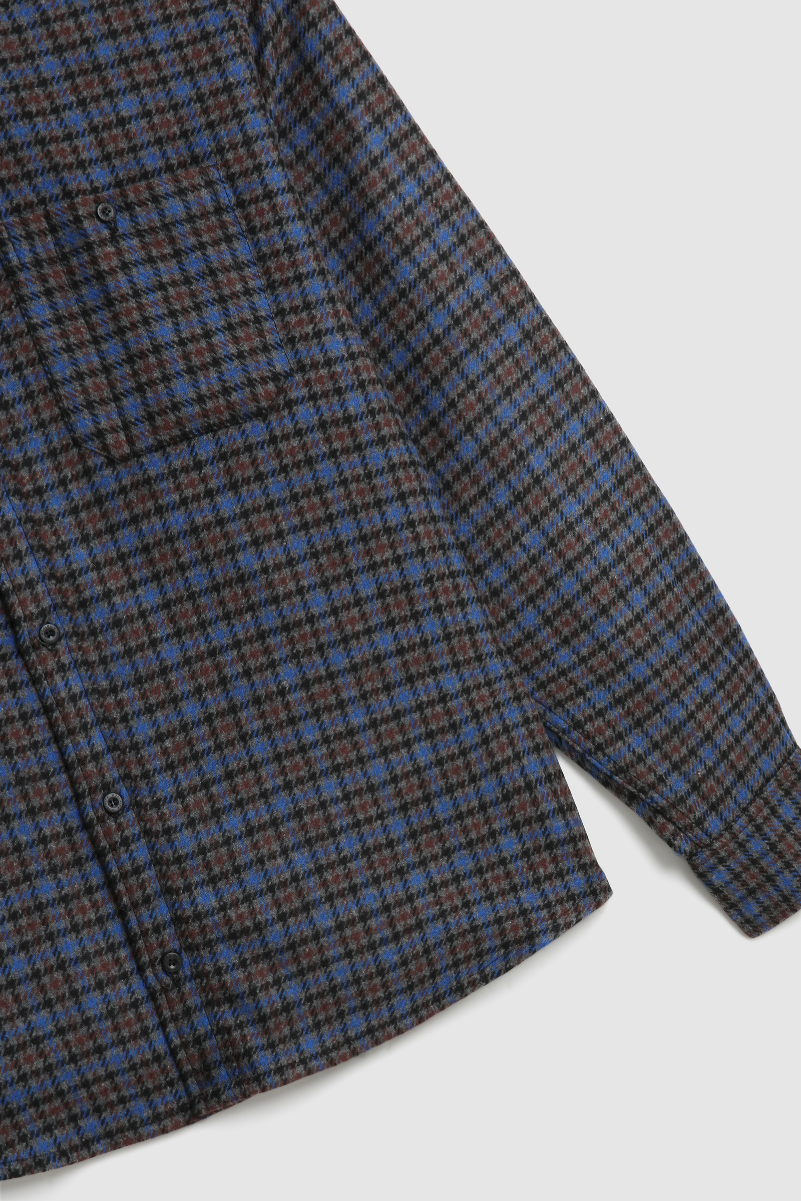 Trout Run Flannel Shirt - Made in Usa Grey photo 9 | Woolrich