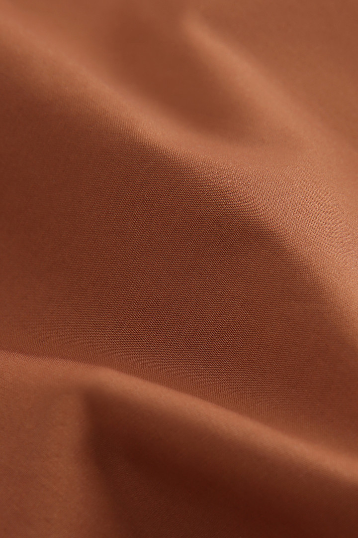 Cotton Poplin Shorts Brown photo 7 | Woolrich