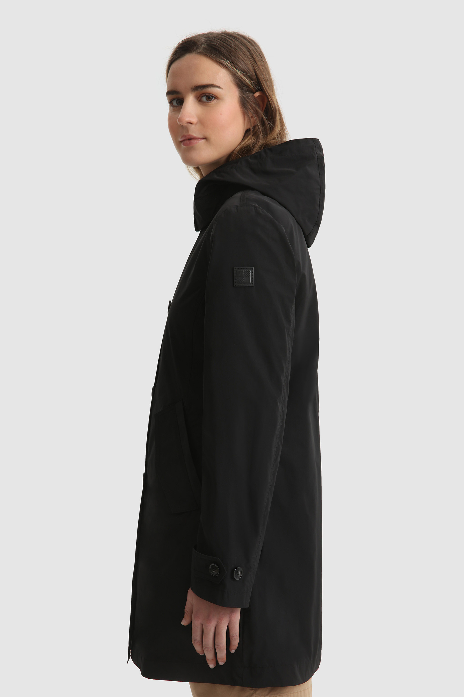 Detachable hood Charlotte coat