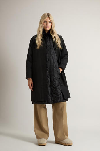 3-in-1 Coat in Ramar Cloth Black | Woolrich