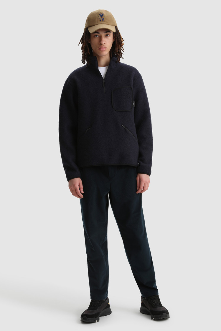 Terra light melton pullover