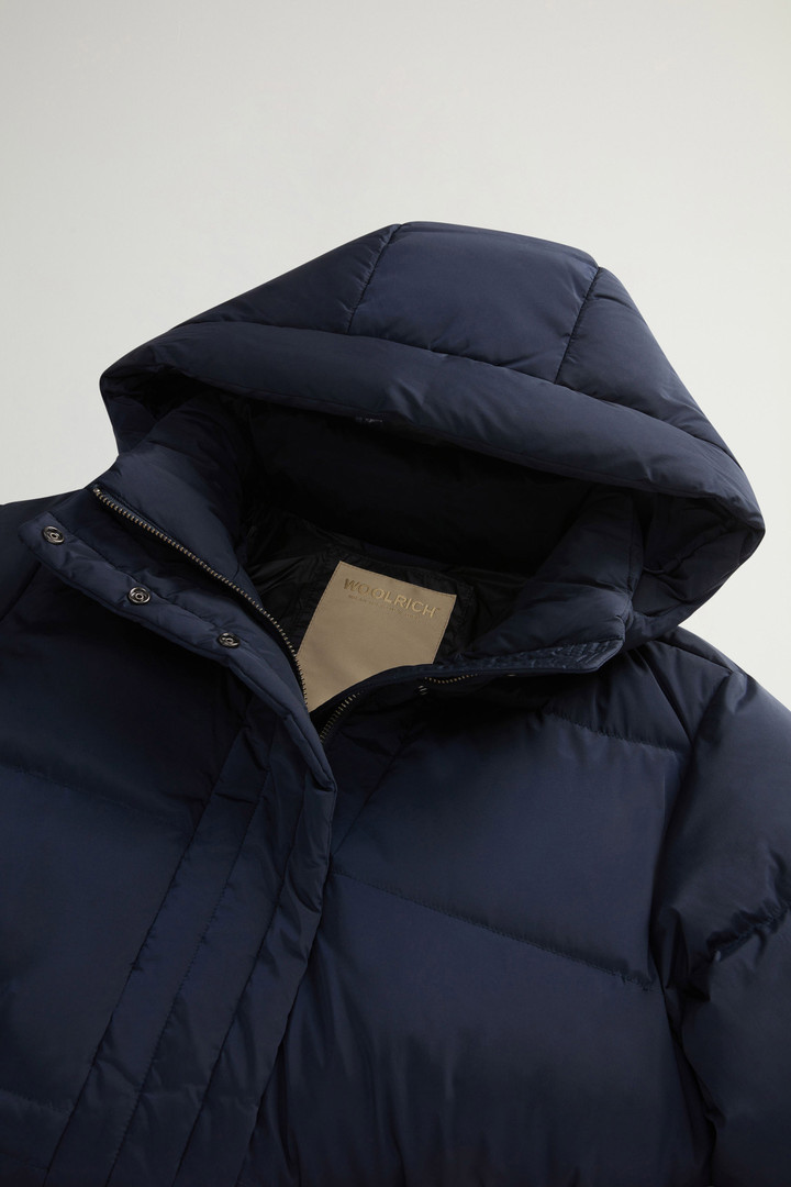Doudoune Alsea en nylon élastique avec capuche amovible Bleu photo 6 | Woolrich