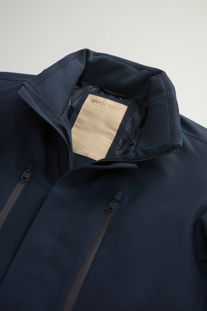 Padded Coat with Foldaway Hood Blue photo 7 | Woolrich