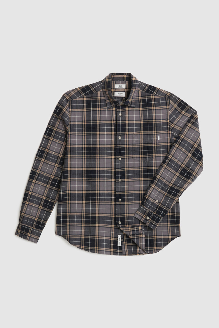 Chemise Traditional en flanelle de coton madras
