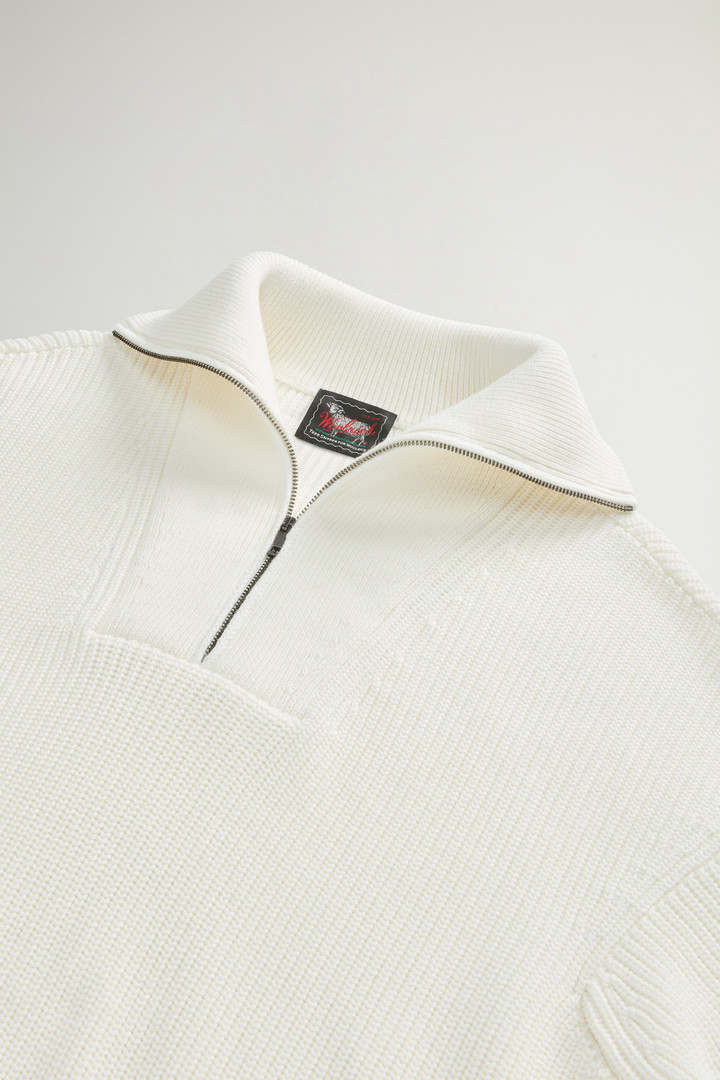 Pure Cotton Sweater by Todd Snyder White photo 6 | Woolrich