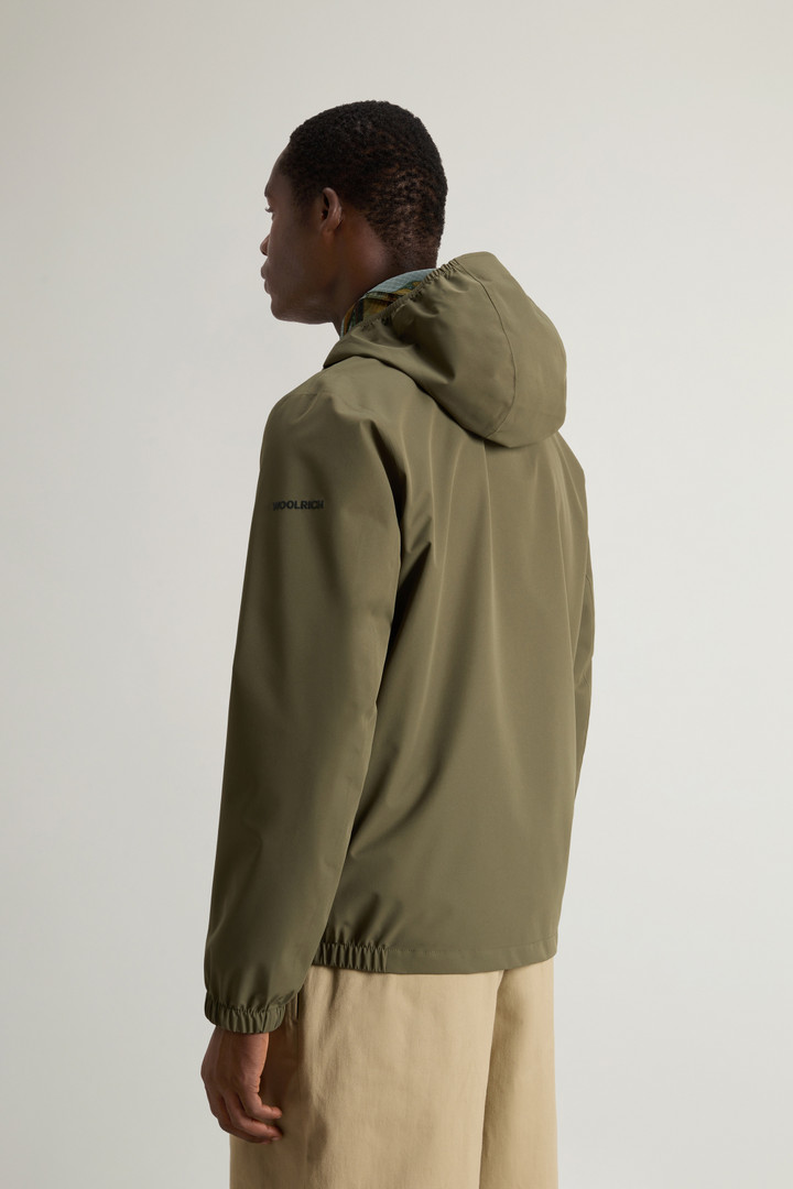 Waterproof Pacific Jacket in Two-Layered Fabric Green photo 3 | Woolrich