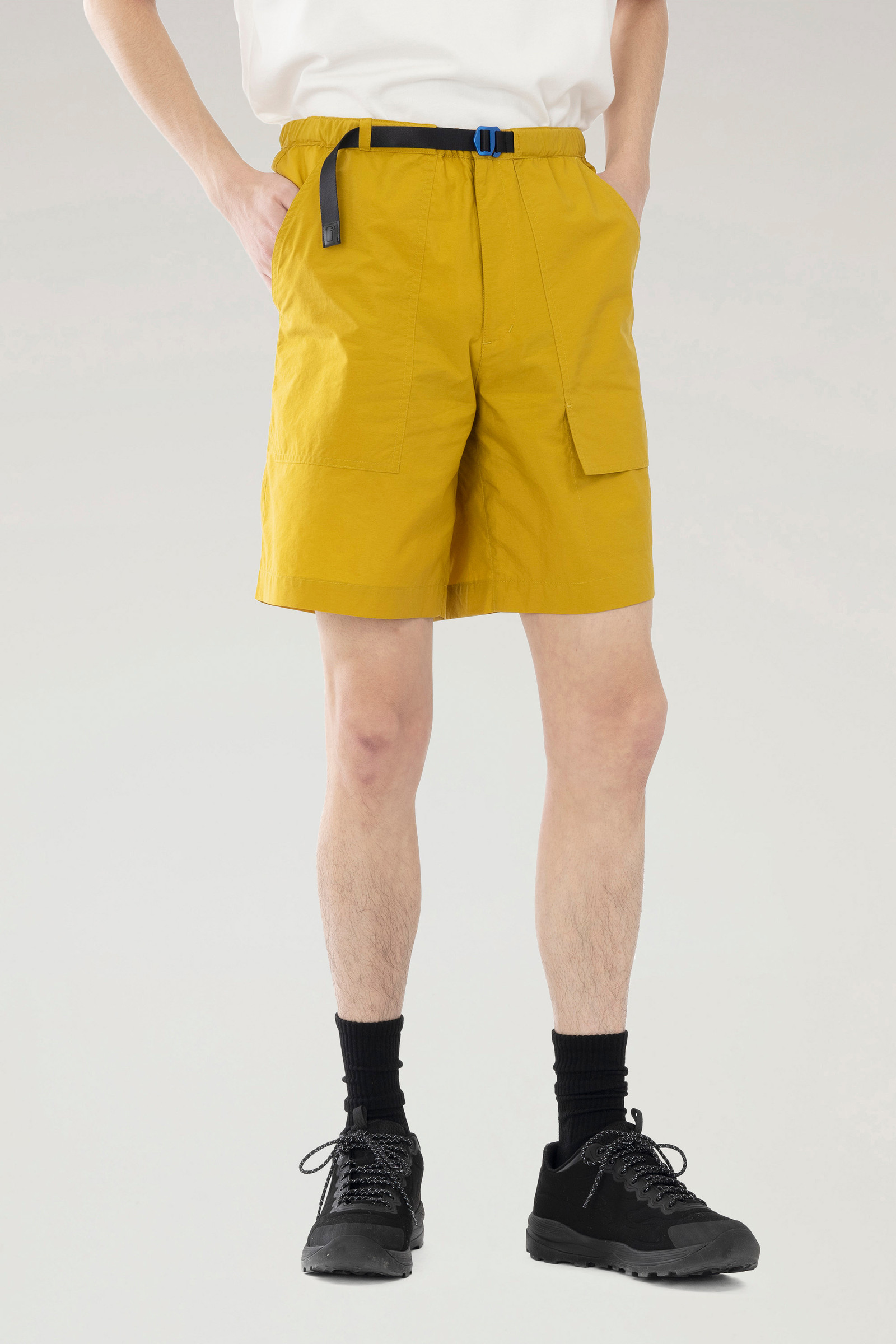 Ranch Shorts in Recycled Nylon Yellow | Woolrich