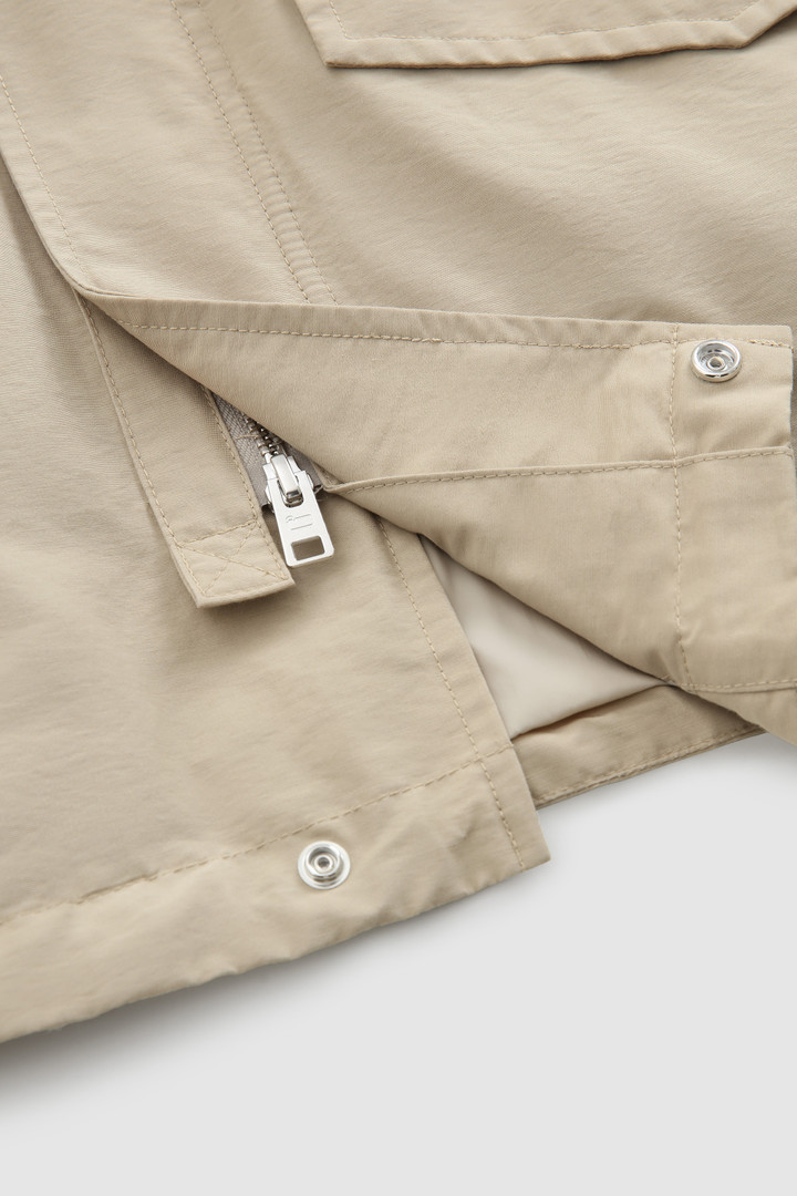 Chaqueta Cruiser Field en tejido Ramar ecológico beige photo 10 | Woolrich