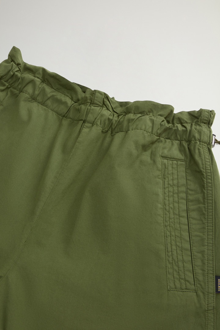 Garment-Dyed Pure Cotton Pants Green photo 5 | Woolrich