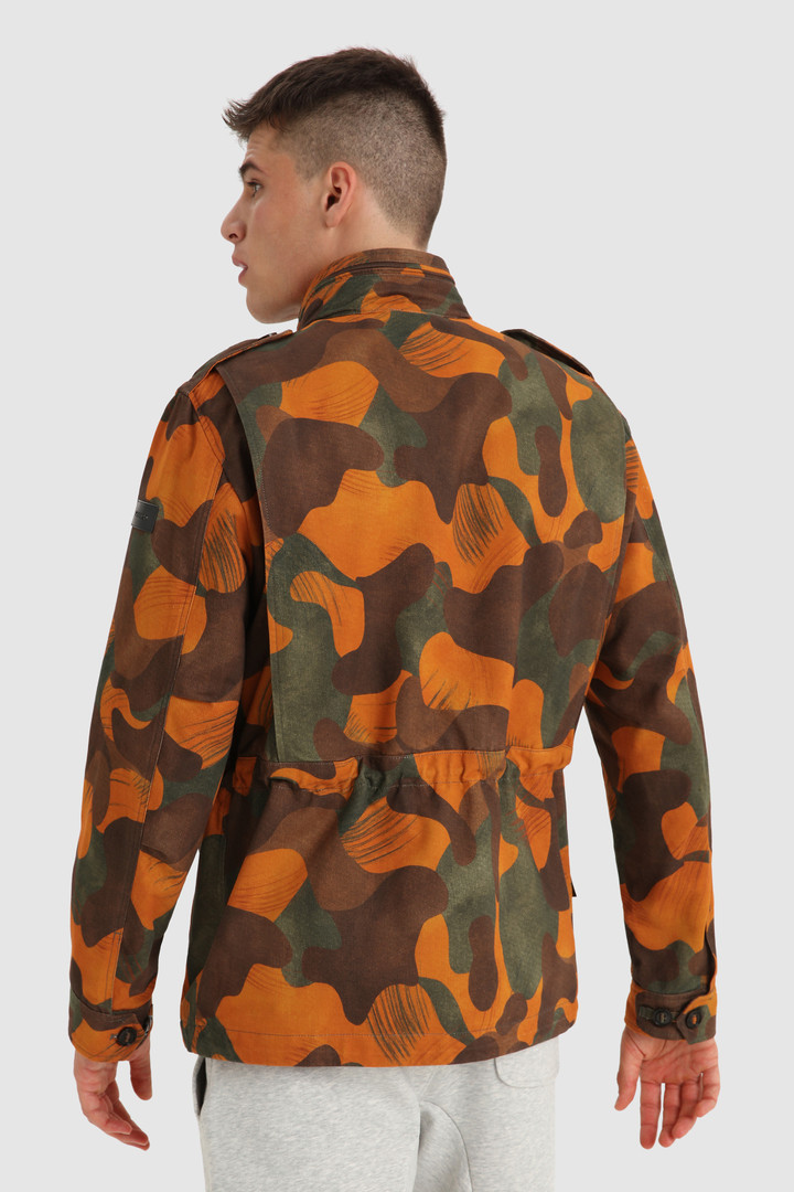 Chaqueta Easton Field de algodón de camuflaje naranja photo 3 | Woolrich