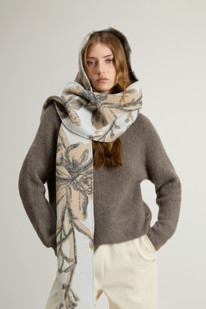 Cape-Schal aus Wollmischung Beige photo 3 | Woolrich