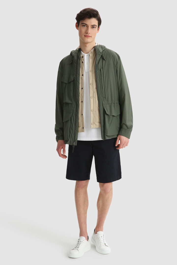 Ultralight Mountain Ripstop Windbreaker Green photo 2 | Woolrich