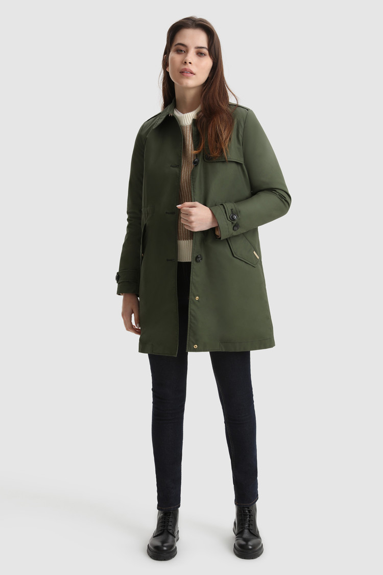 2-in-1-Mantel Conway aus gewachster Baumwolle von British Millerain
