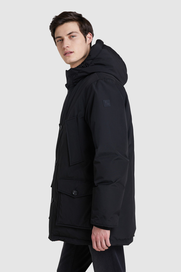 Arctic Parka reversibile lana con disegno Buffalo Check