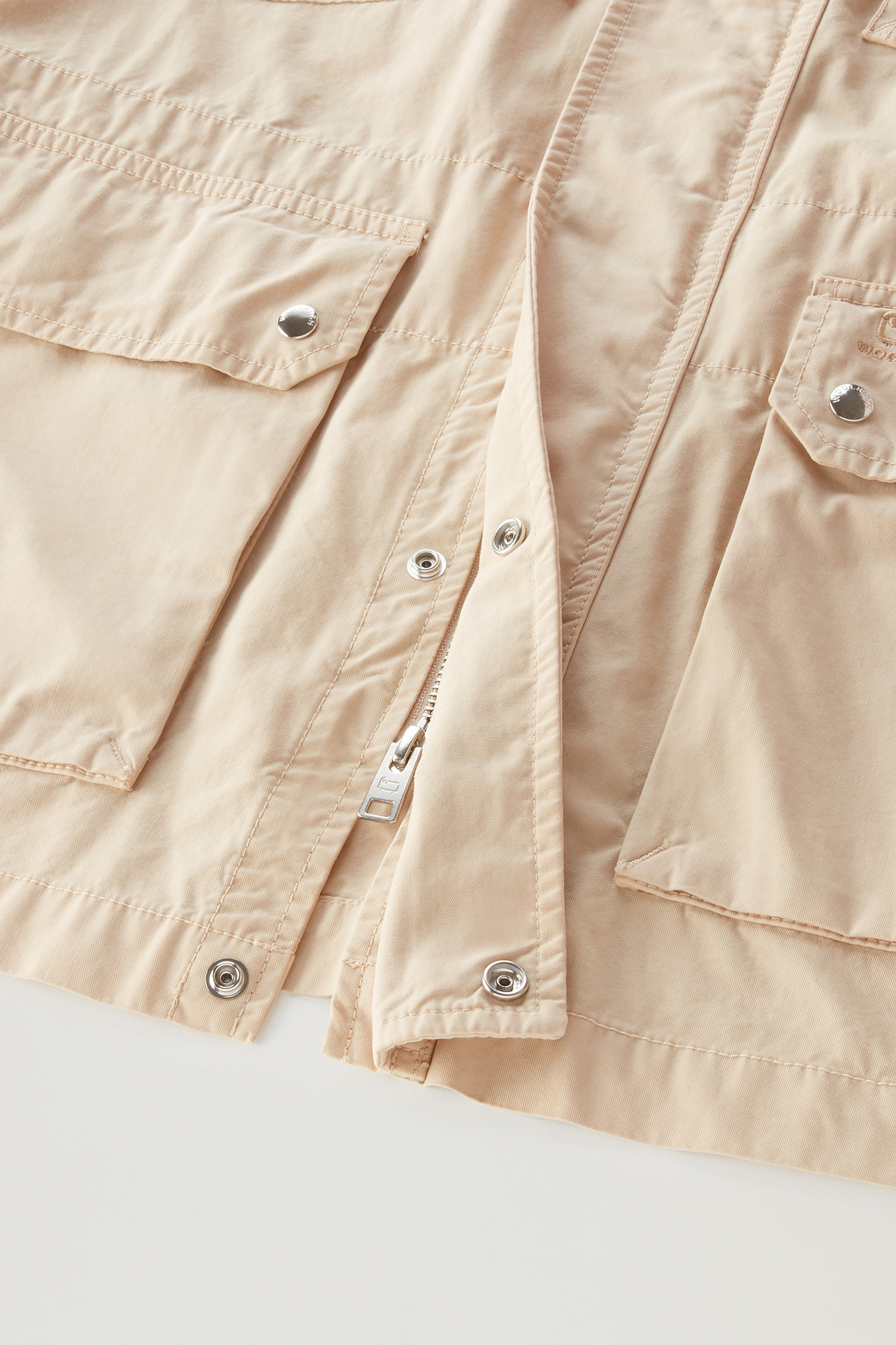 Giacca tinta in capo in puro cotone beige photo 9 | Woolrich