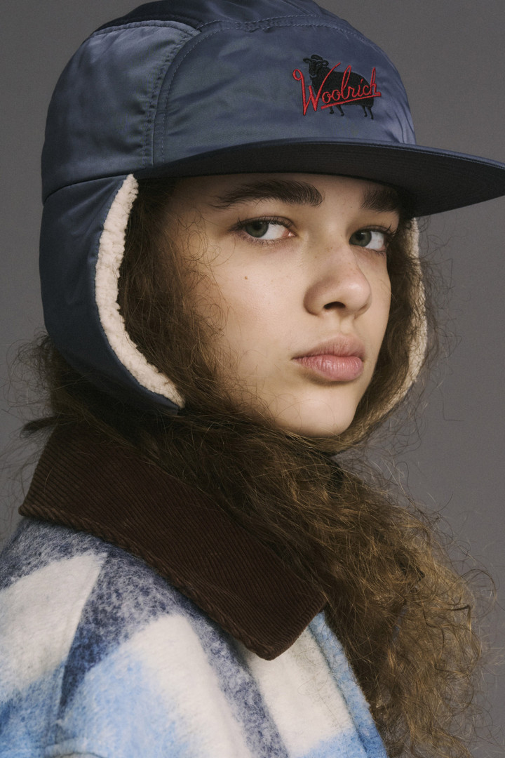 Cap with Ear Flaps Blue photo 4 | Woolrich