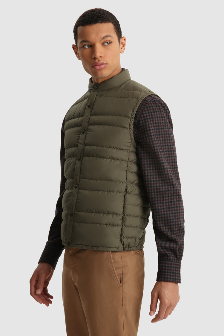 mens green down vest