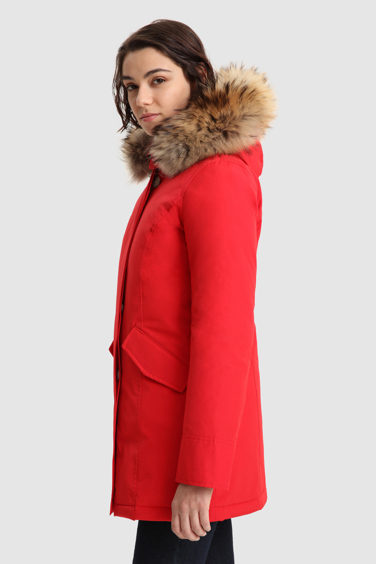 woolrich red parka