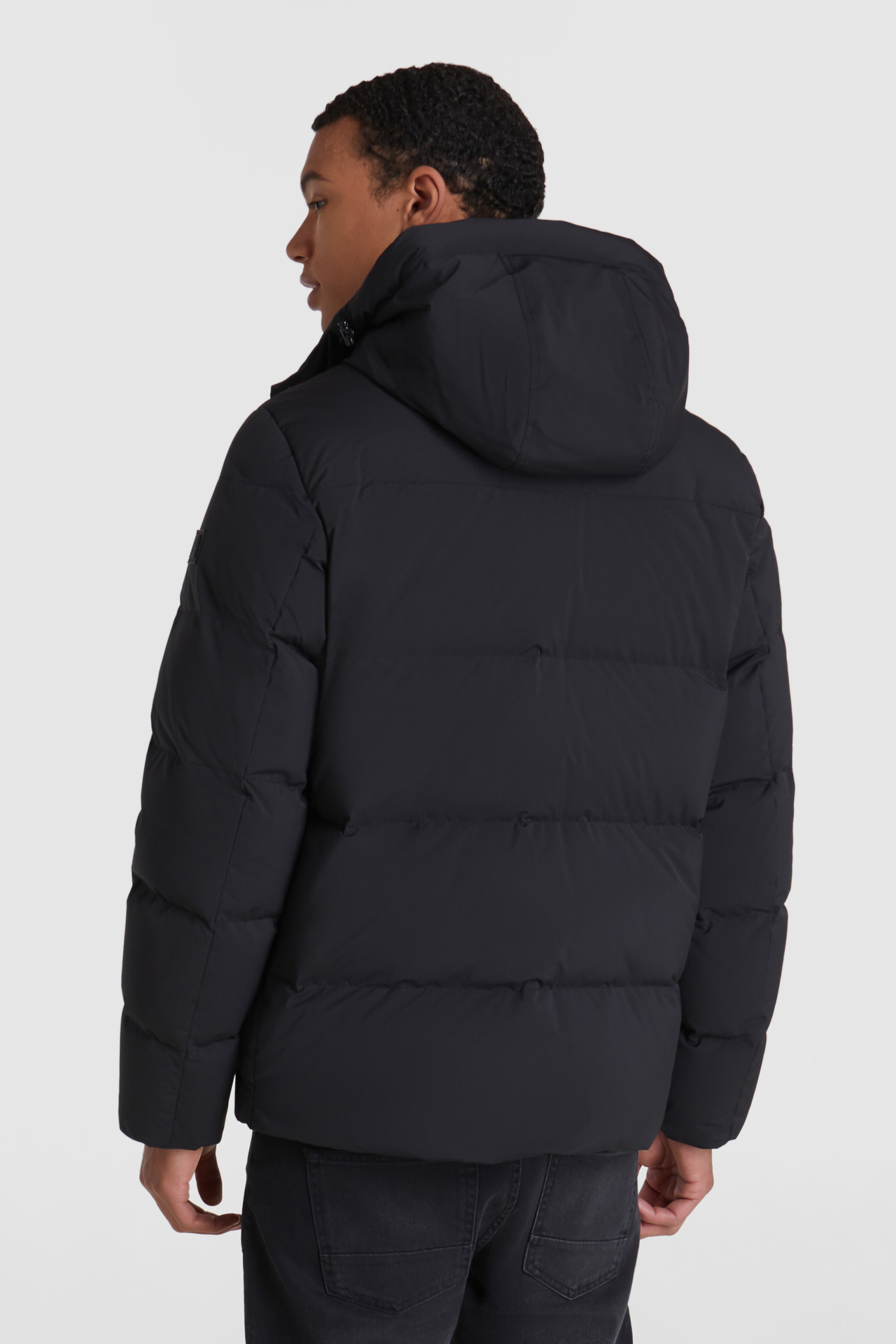Sierra kort herenjack met afneembare capuchon