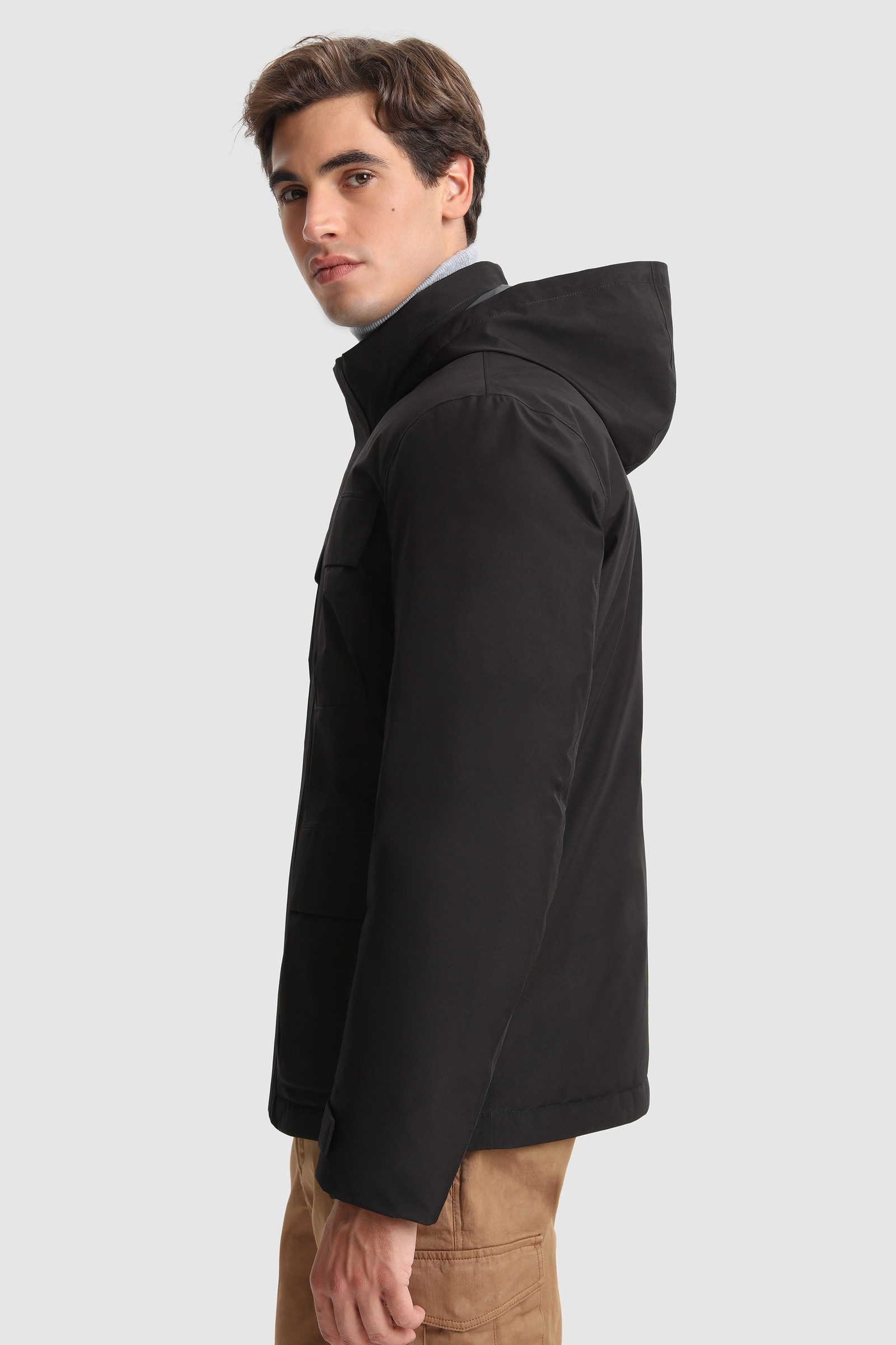 GORE-TEX Urban Field Jacket with Hidden Hood - Men - Black