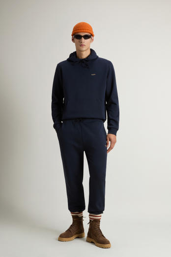 Pants in Cotton-Blend Interlock Blue | Woolrich