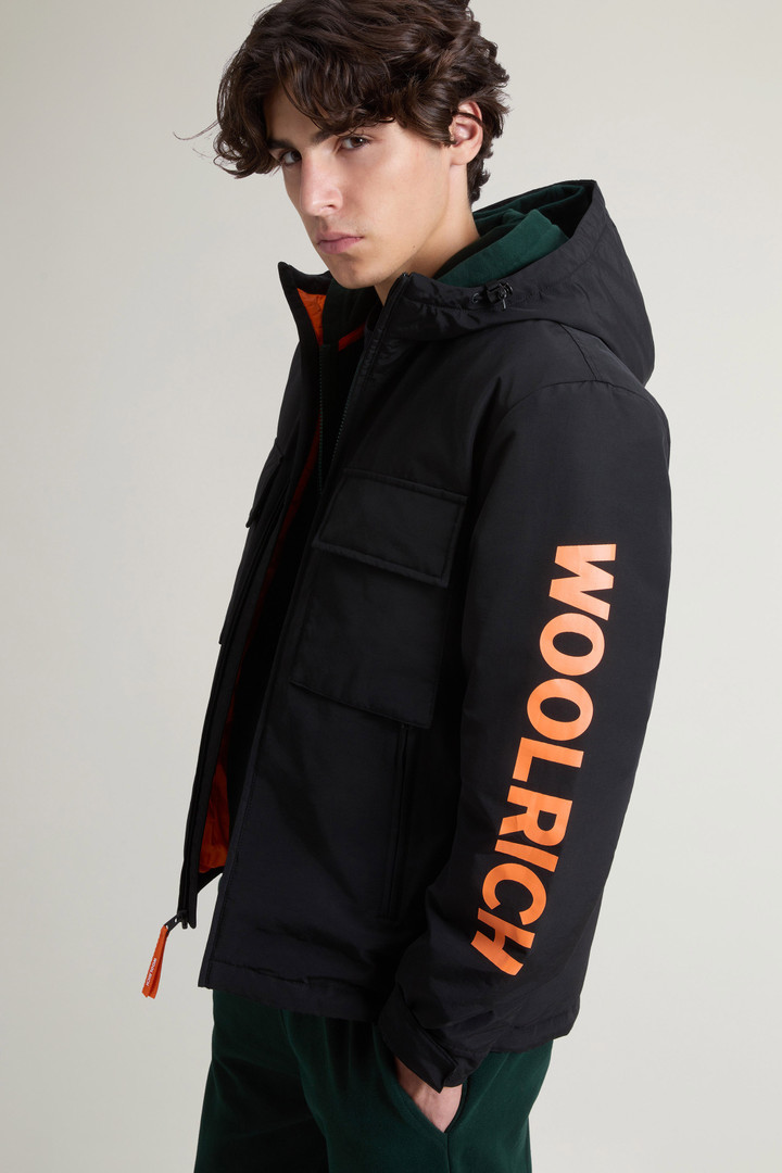 City Parka da ragazzo in Ramar Cloth Nero photo 4 | Woolrich