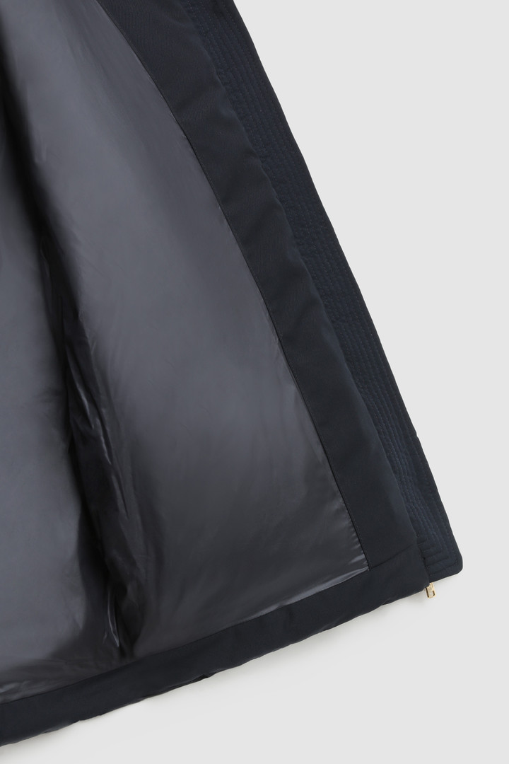 Veste courte Luxury en duvet avec matelassage horizontal