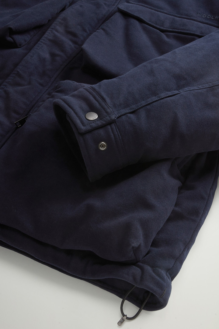 Veste en coton élastique by Todd Snyder Bleu photo 7 | Woolrich