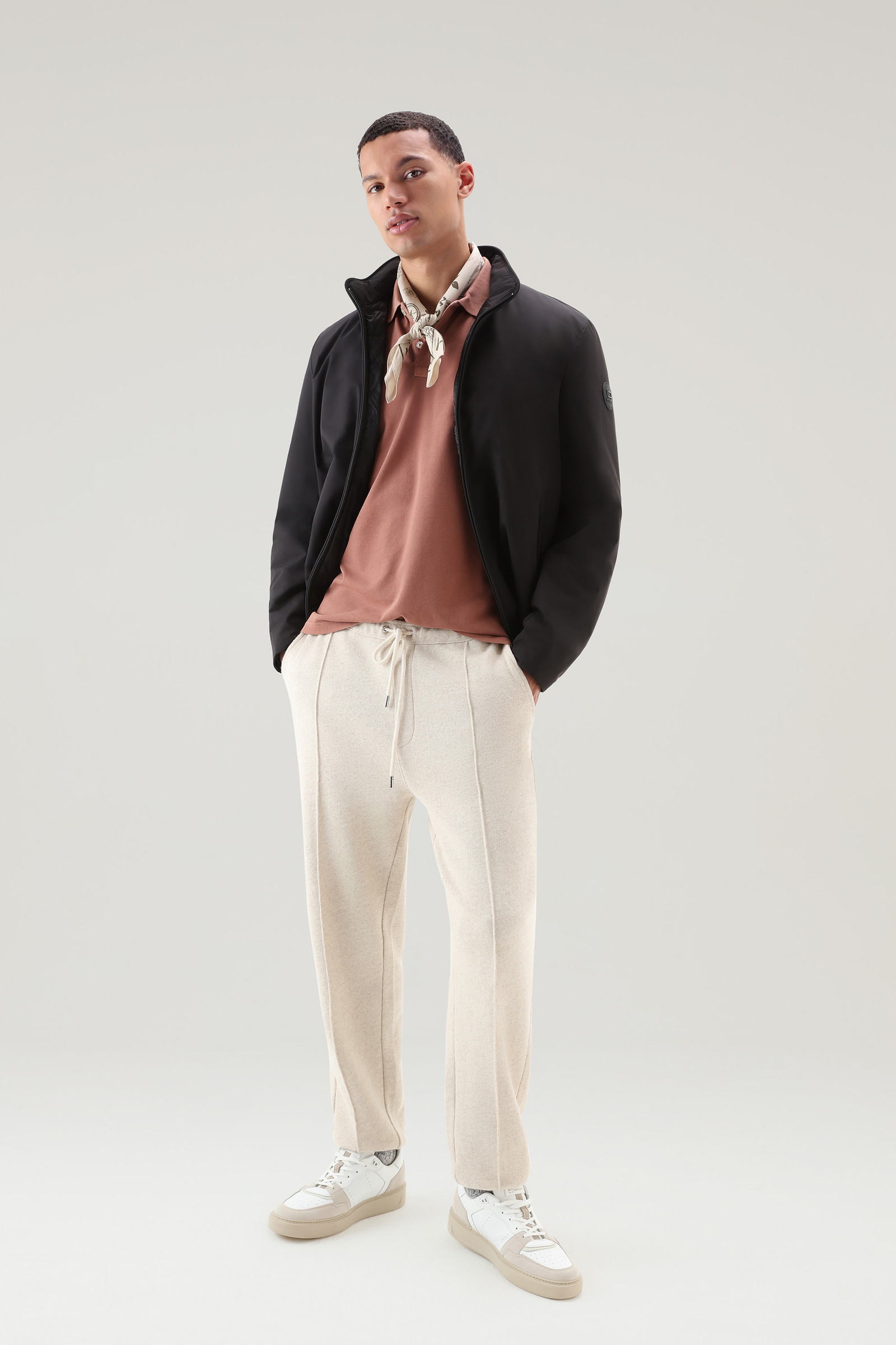 Padded Sailing Bomber Black photo 2 | Woolrich