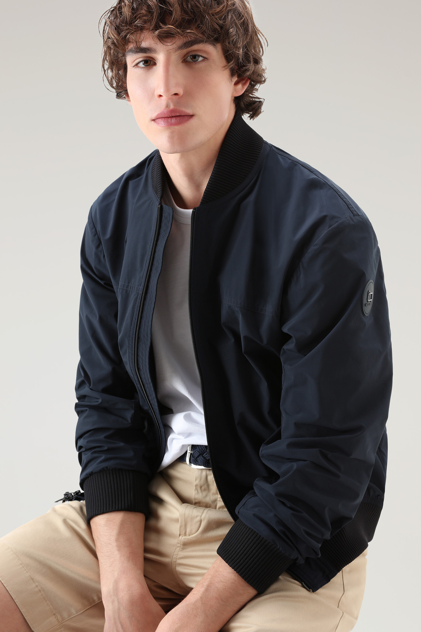 Bomber City en Urban Touch bleu photo 4 | Woolrich