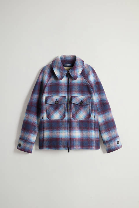 Overshirt aus recycelter italienischer Wollmischung Manteco Multifarben photo 2 | Woolrich