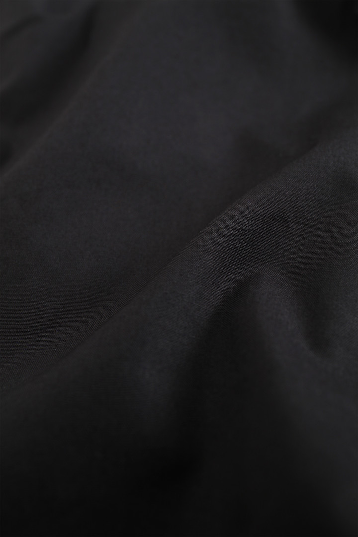 Wikkelrok van poplin katoen Zwart photo 7 | Woolrich