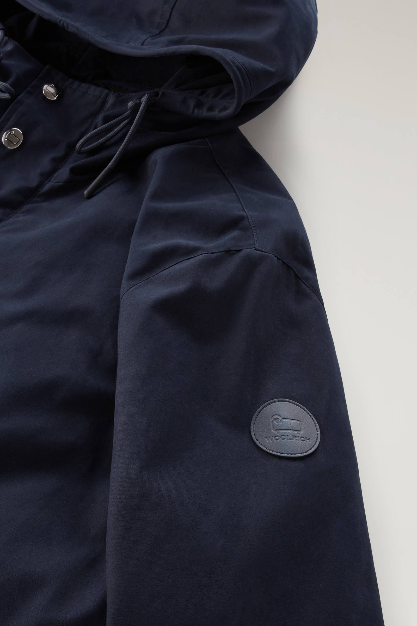 Veste Mountain 3 en 1 en coton Soft Byrd avec gilet matelassé amovible bleu photo 8 | Woolrich