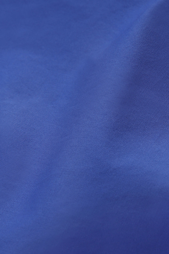 Wickelrock aus Baumwollpopeline Blau photo 7 | Woolrich