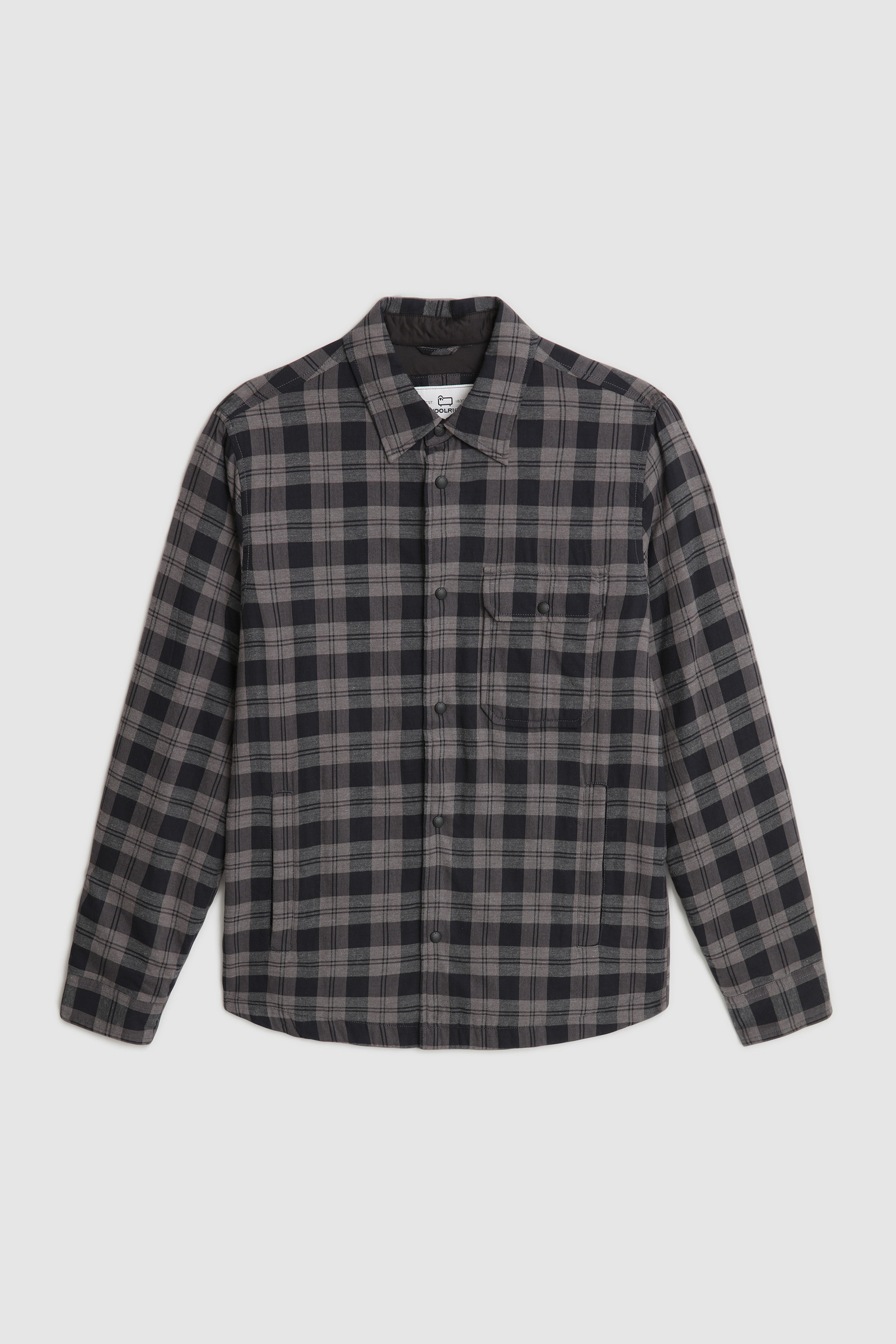 Sobrecamisa tradicional en franela de algodón grueso de Madrás
