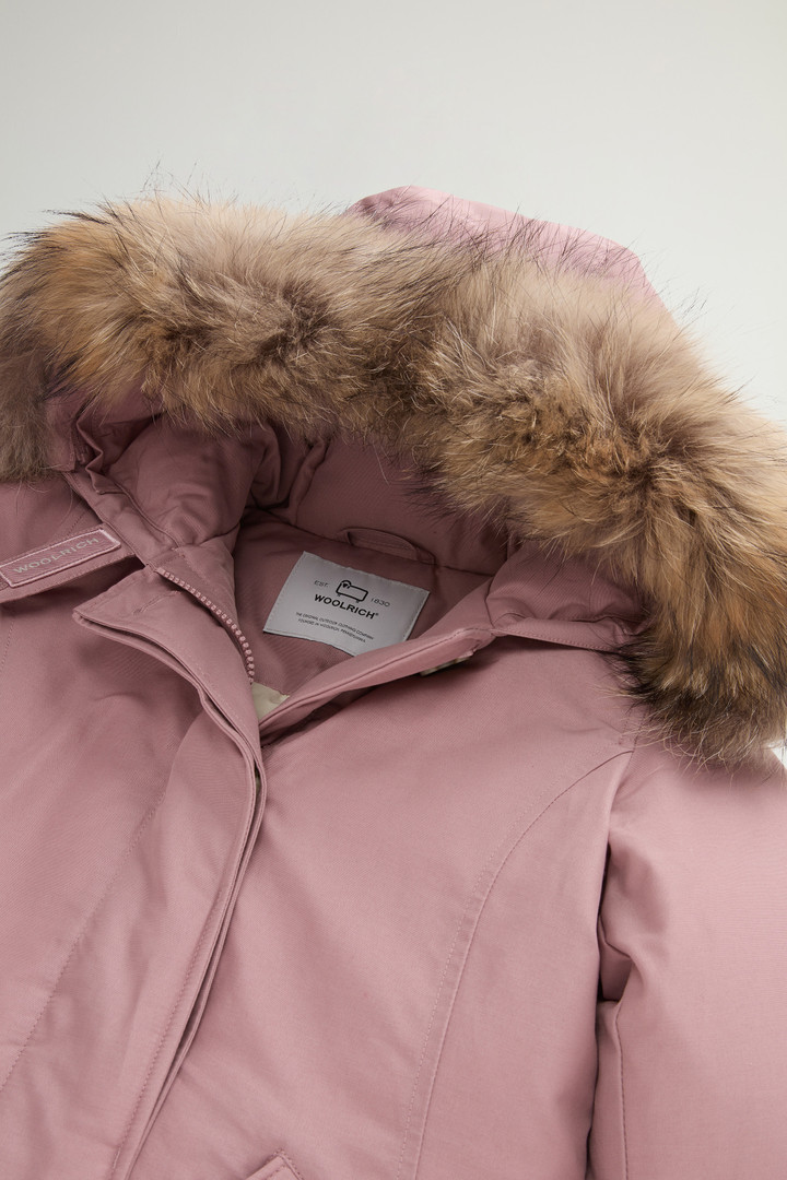 Girls' Arctic Parka with Detachable Fur Trim Pink photo 3 | Woolrich