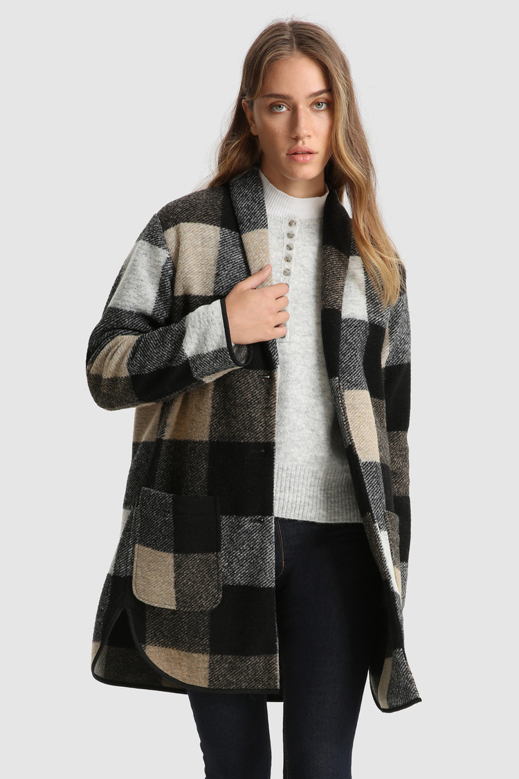 Gentry Coat in virgin wool blend