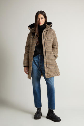 Recycled Wool-Blend Arctic Parka Evolution Multicolor | Woolrich