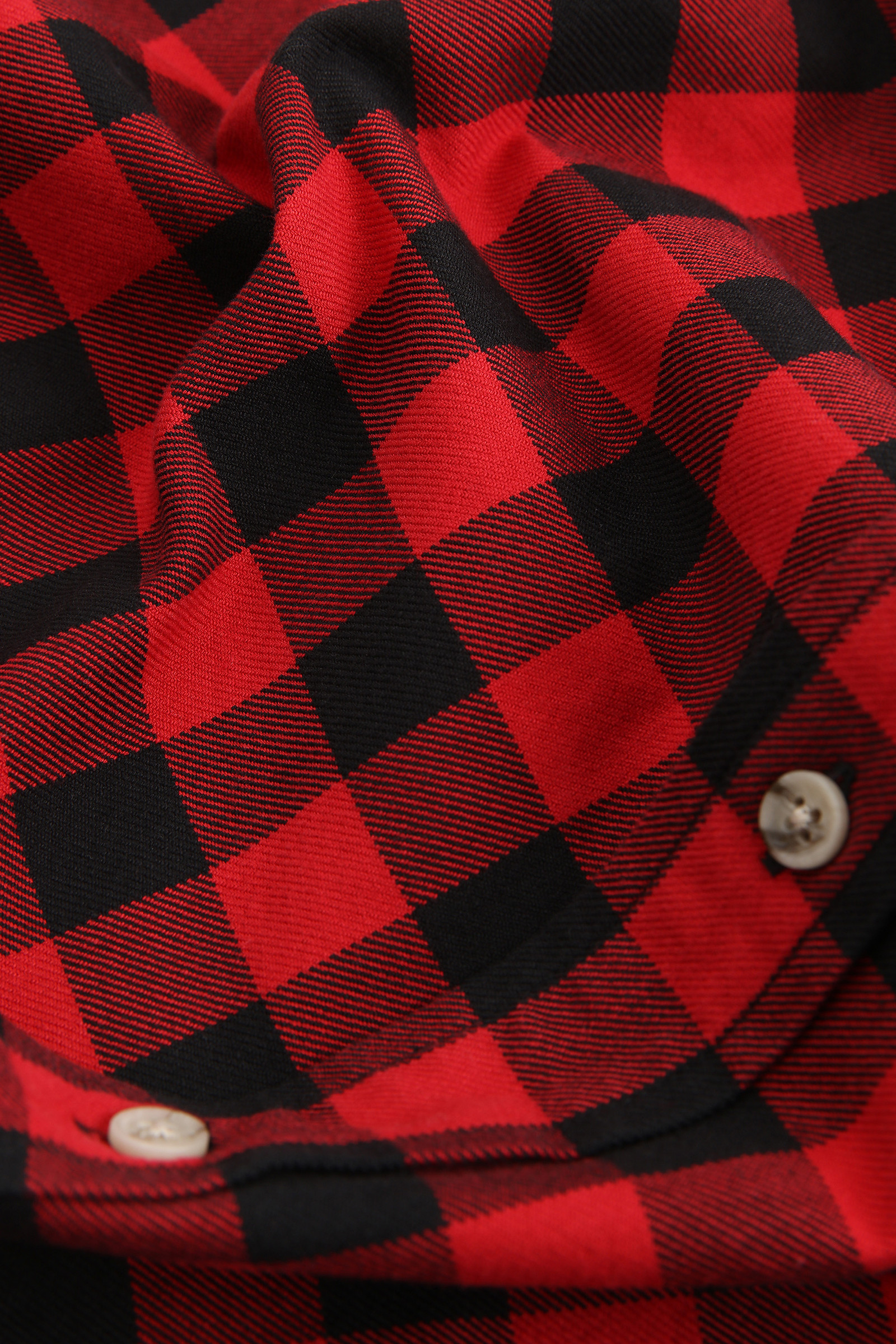 Men's Traditional Cotton Flannel Shirt Red | Woolrich USA