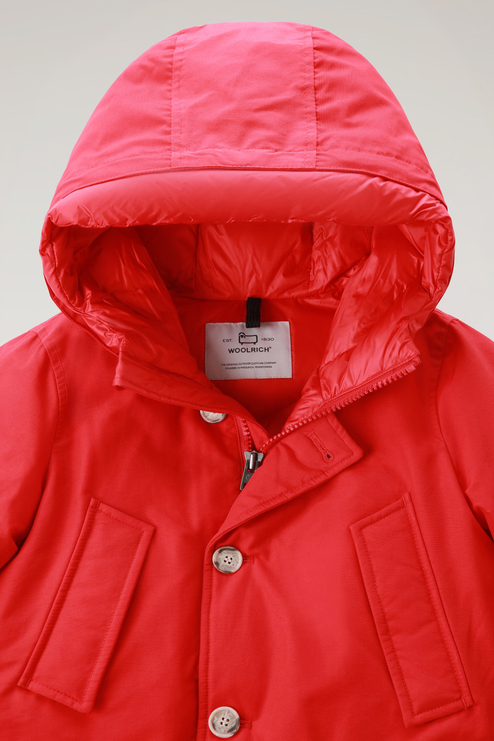 Boys' Arctic Parka in Ramar Cloth Red photo 3 | Woolrich