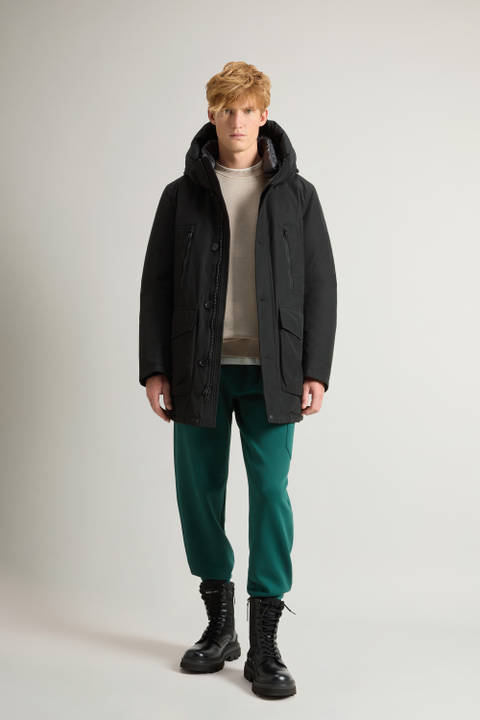 Arctic Parka Evolution in Ramar Cloth Black | Woolrich