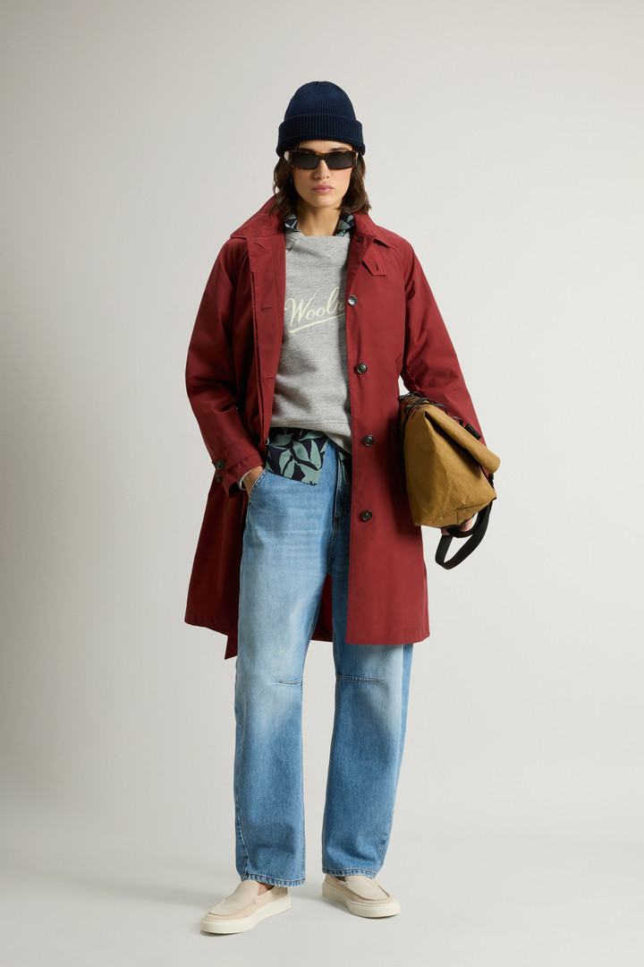 Trench en Urban Touch Rouge photo 2 | Woolrich