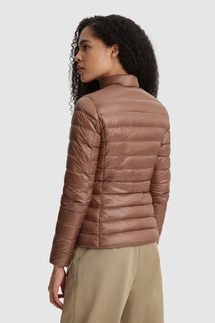 Giacca trapuntata Abbie in nylon satin
