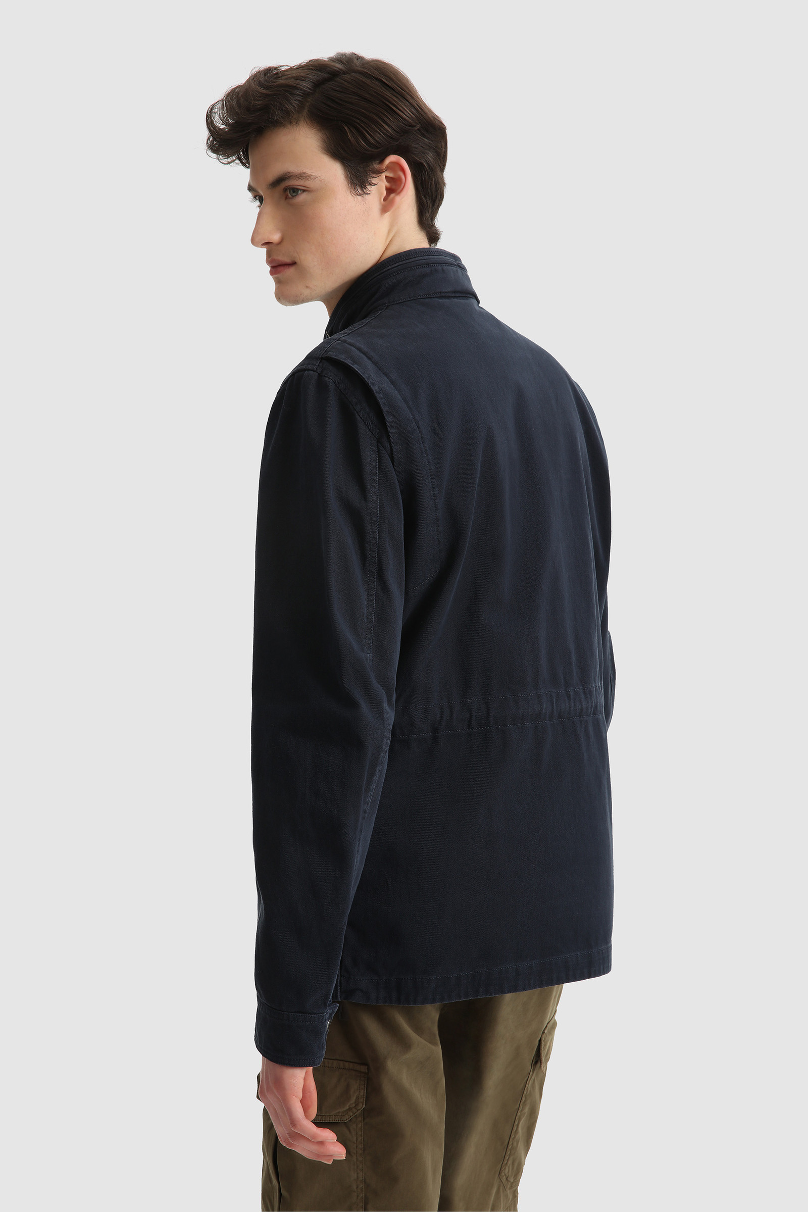 Pure Cotton Field Jacket Blue photo 4 | Woolrich