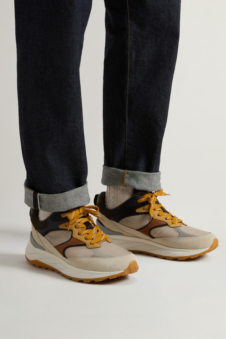 Remix Running Sneakers Beige photo 6 | Woolrich